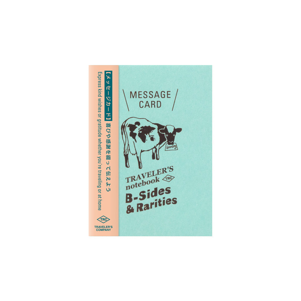 TRAVELER'S Notebook Message Card (Passport Size)