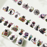 Midnight Mischief Washi Tape Sticker Set