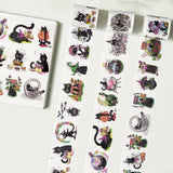 Midnight Mischief Washi Tape Sticker Set