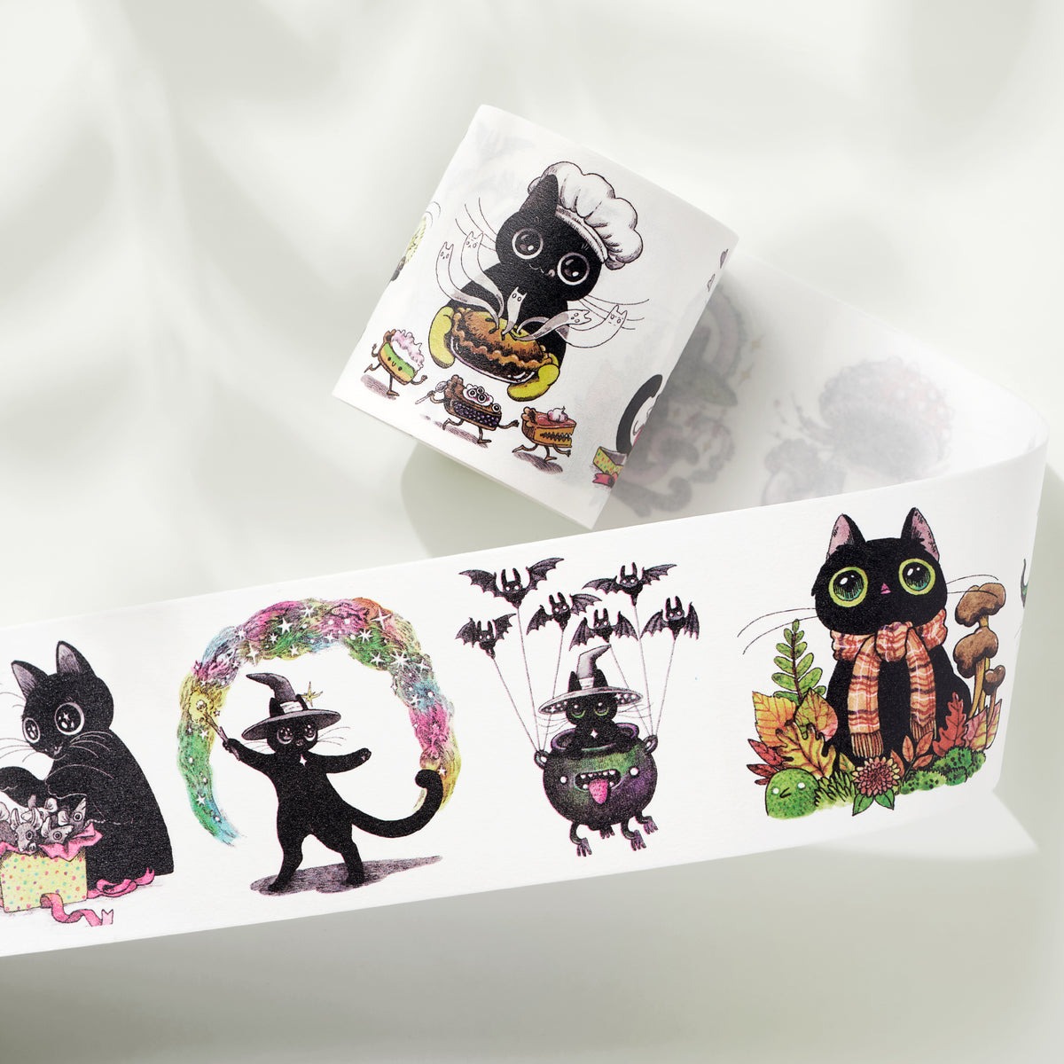 Midnight Mischief Washi Tape Sticker Set