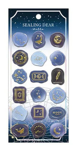 Sealing Deer Seal Stella Sticker Sheet - Midnight Navy