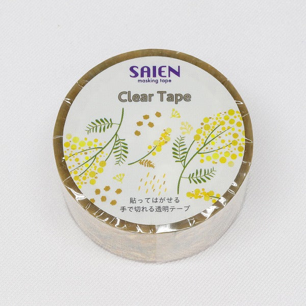 Mimosa Flower PET Clear Tape