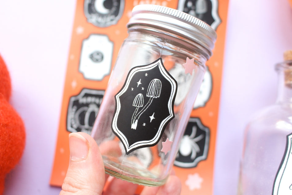 Mini Potion Labels Sticker Sheet