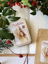 Cafe Analog X Windry R - Mistletoe stickers in tin