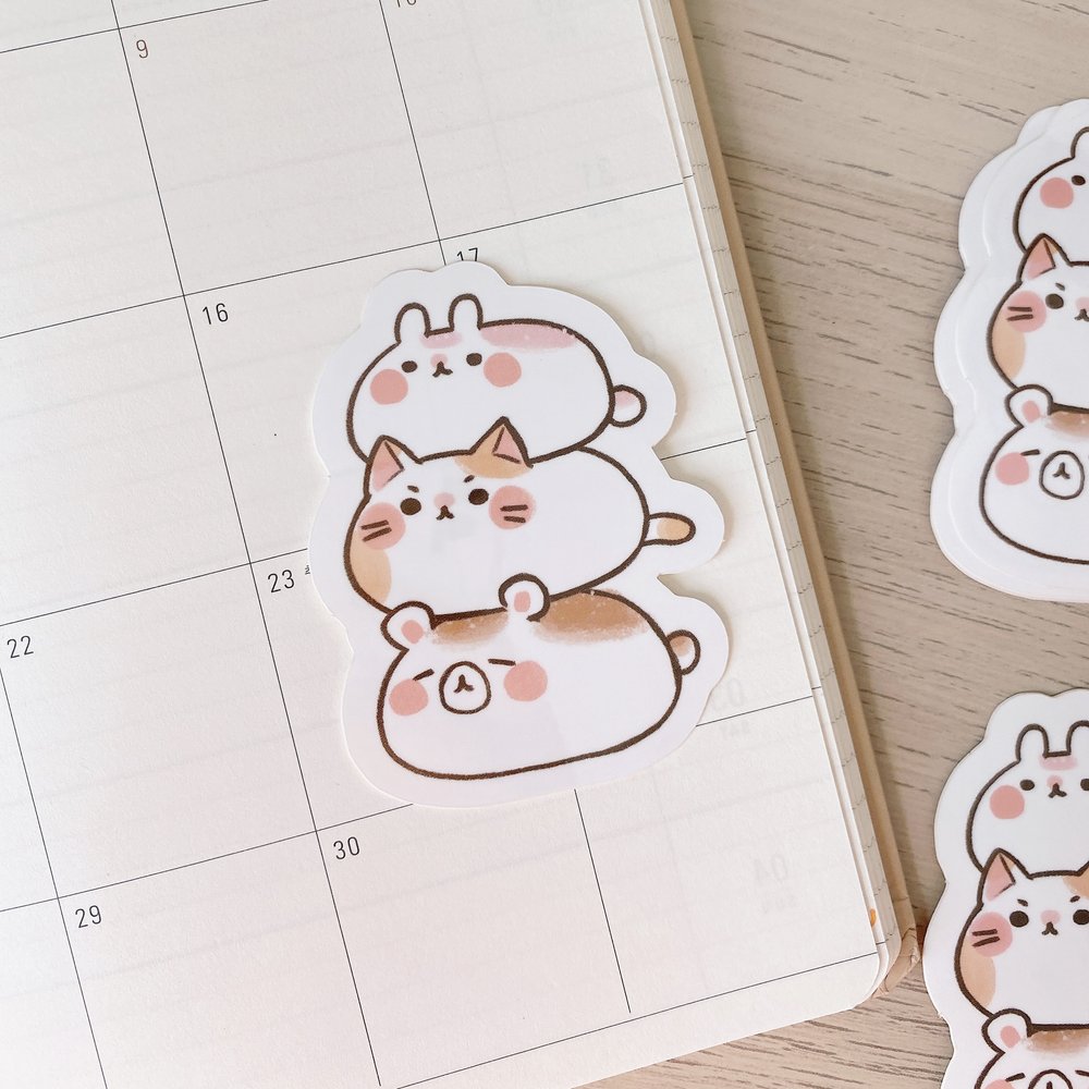 Mochi Friends Sticker