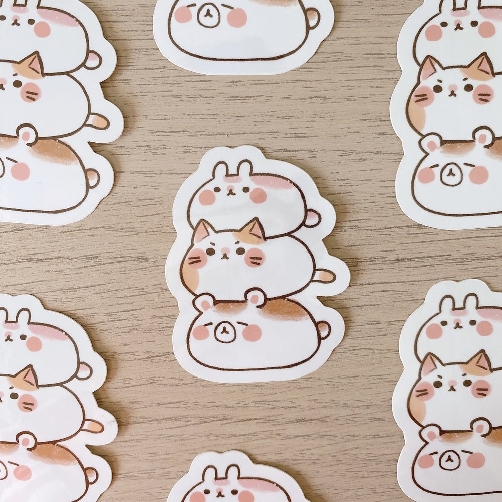 Mochi Friends Sticker