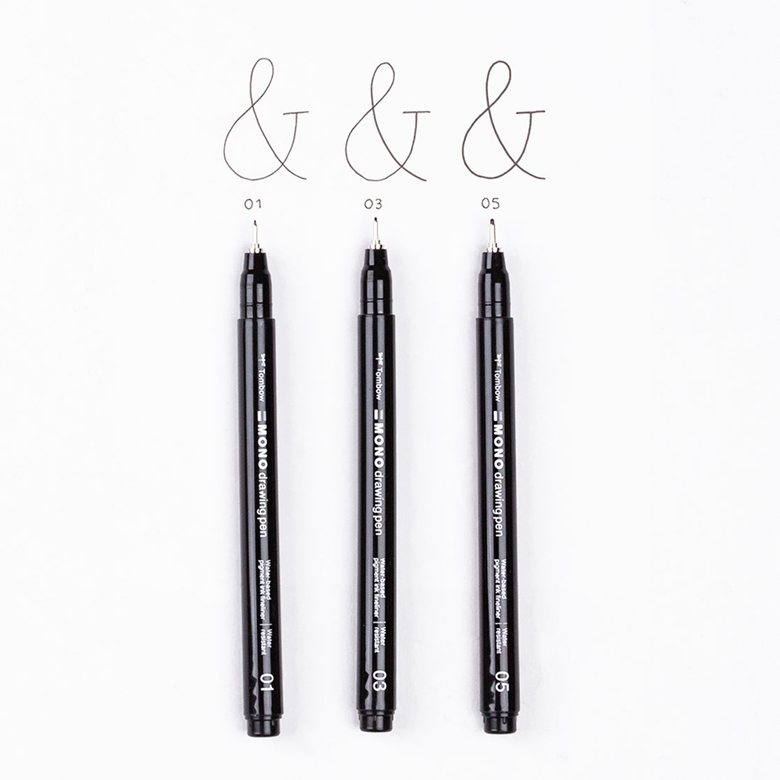 Mono Drawing Pens 3-Pack