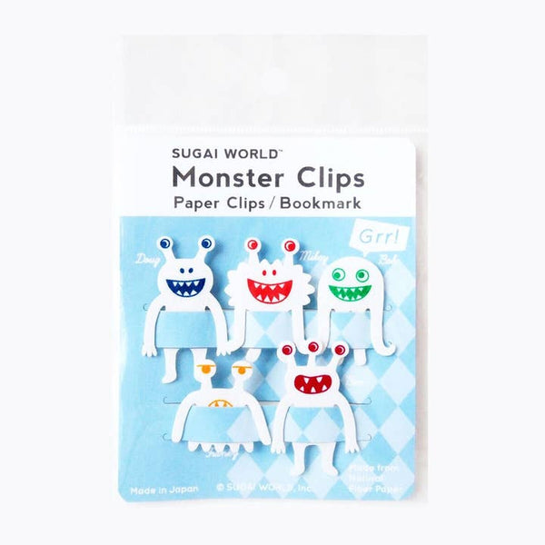 Monster Clips - White