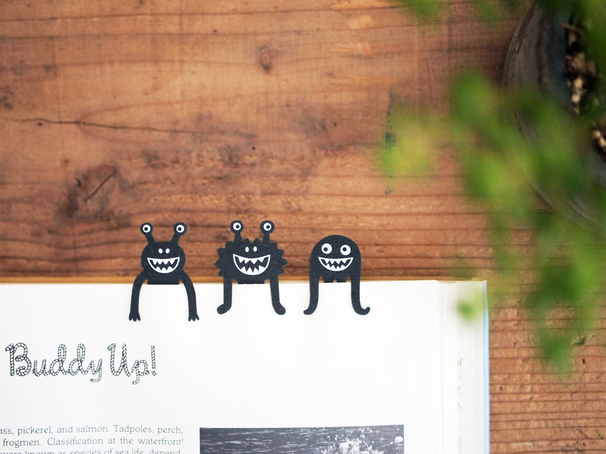 Monster Clip Family Paperclip / Bookmark