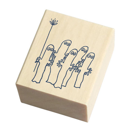 Moomin Hattifattener Rubber Stamp