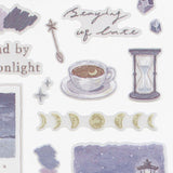 Moonlight Path Ferie Sticker