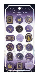 Sealing Deer Seal Stella Sticker Sheet - Moonlight Purple