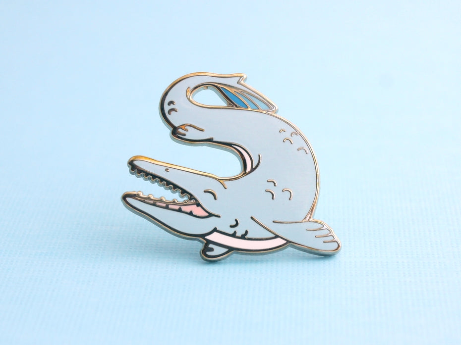 Mosasaur Pin