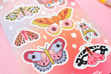 Moth Sticker Sheet