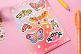 Moth Sticker Sheet