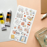 My Favorite Things Sticker Sheet