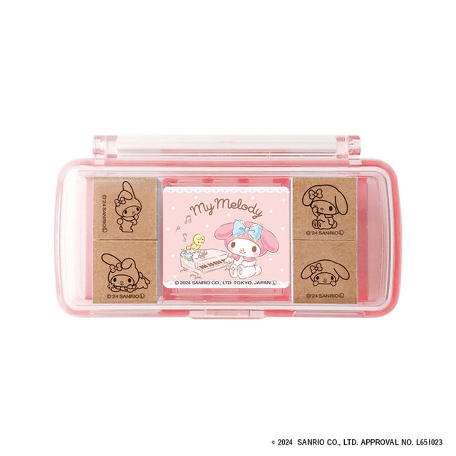 My Melody Mini Rubber Stamp Set