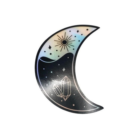 Mystic Moon Holographic Sticker