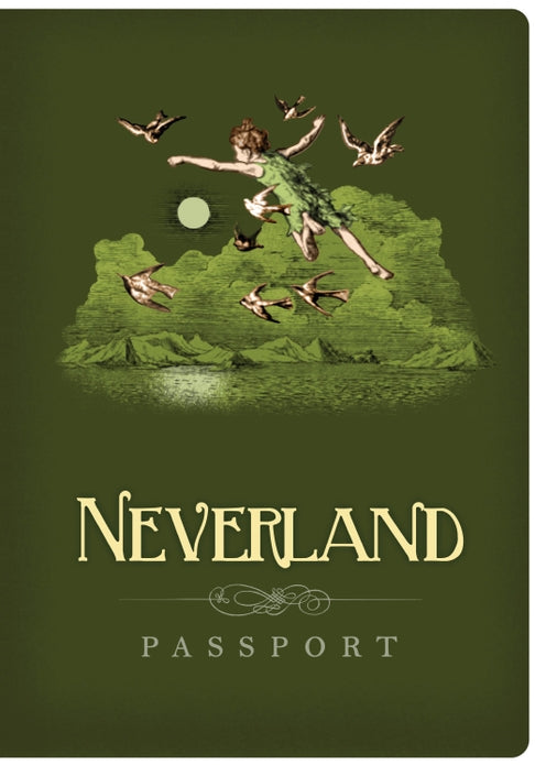 Peter Pan Neverland Passport Notebook