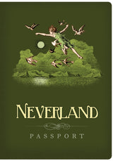 Peter Pan Neverland Passport Notebook