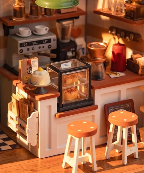 No. 17 Café Diy Miniature House Kit