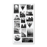 Noir World Stamps Sticker Sheet