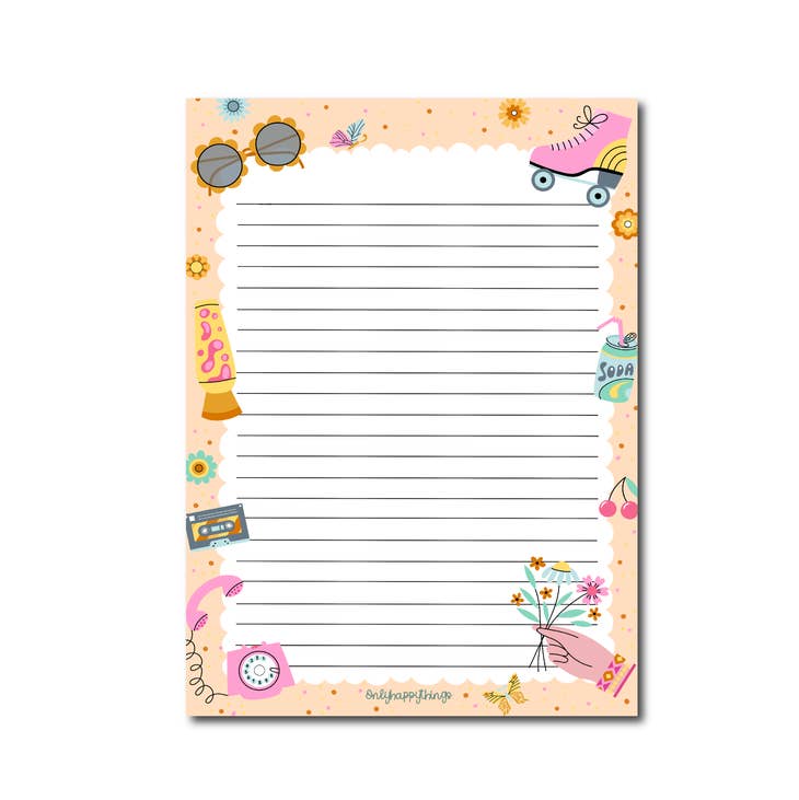 Retro Notepad A5