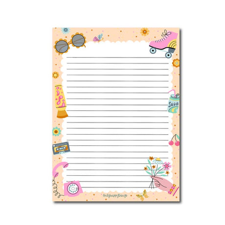 Retro Notepad A5