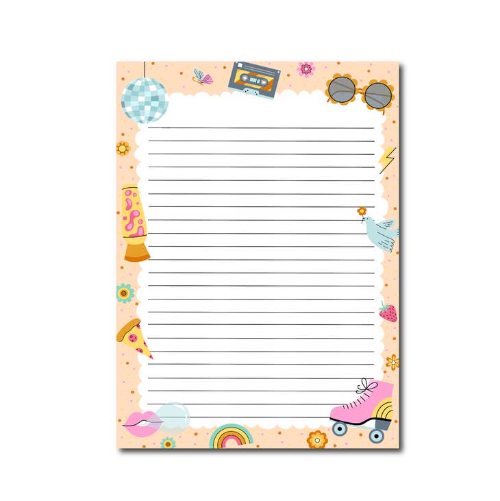 Retro Notepad A5