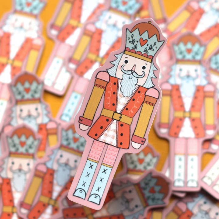 Nutcracker Vinyl Sticker