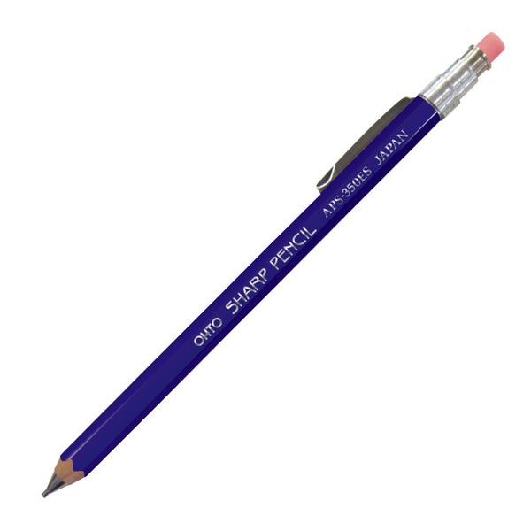 OHTO Wooden Mechanical Pencil 0.5mm Blue