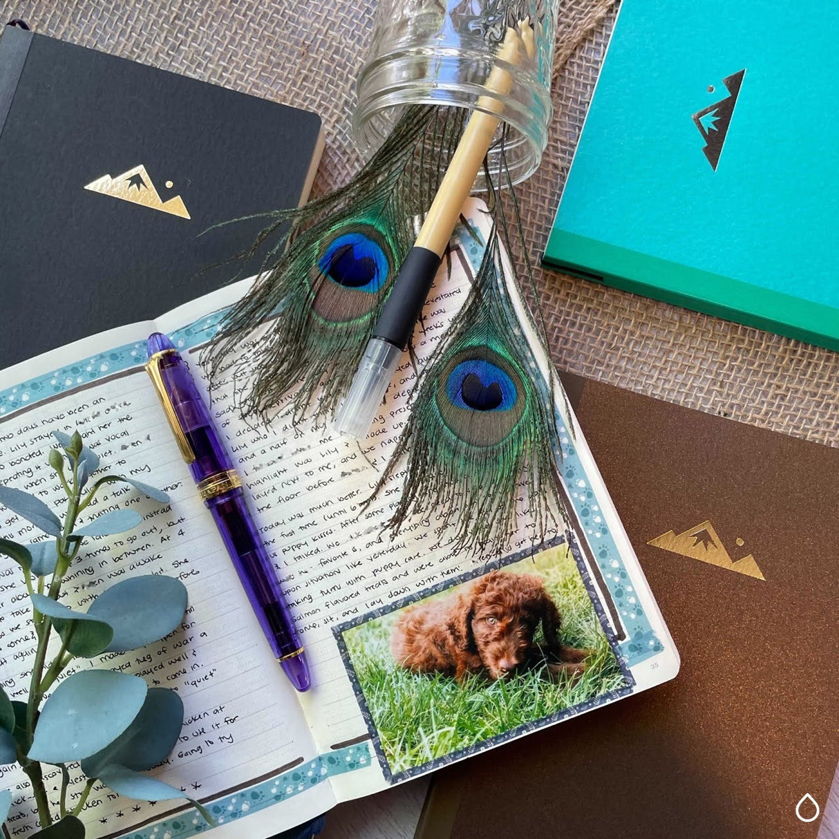 Oasis Summit Notebook - Golden Brown