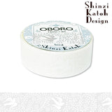 Oboro Bird White Washi Tape