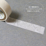 Oboro Birdcage White Washi Tape