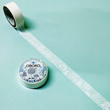 Oboro Forest White Washi Tape