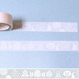 Oboro Forest White Washi Tape