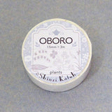 Oboro Plants White Washi Tape