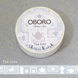 Shinzi Katoh Oboro Tea Time White Washi Tape