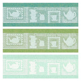 Oboro Tea Time White Washi Tape