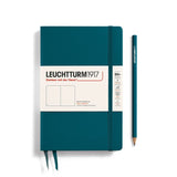 Pacific Green Hardcover Paperback (B6) Notebook