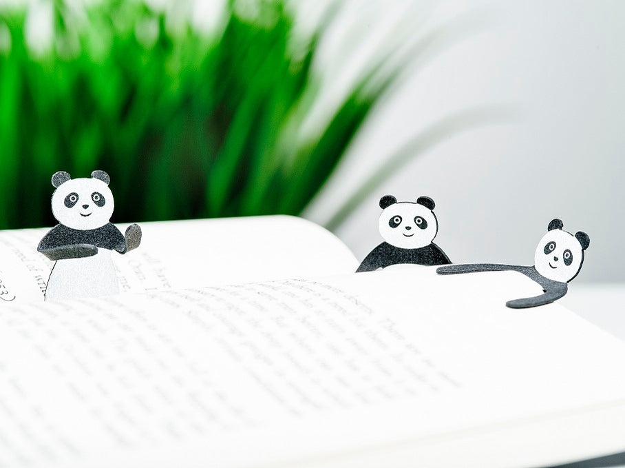 Panda Clip Family Paperclip / Bookmark