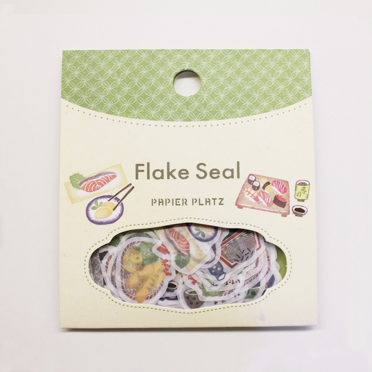 Hankodori Japanese Foods Flake Sticker (54pcs)