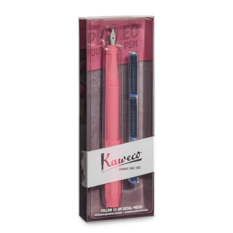 Kaweco Perkeo Fountain Pen Pack Peony Blossom