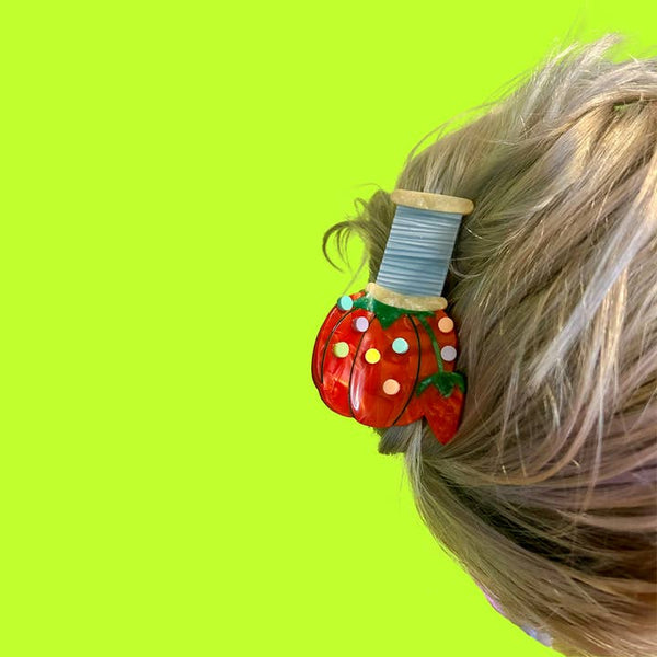 Pin Cushion Hair Claw