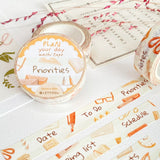 Plan Your Day Washi Tape