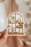 Plant Window Sticker