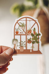 Plant Window Sticker