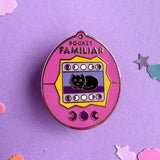 Pocket Familiar Cat Virtual Pet Enamel Pin