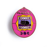 Pocket Familiar Cat Virtual Pet Enamel Pin