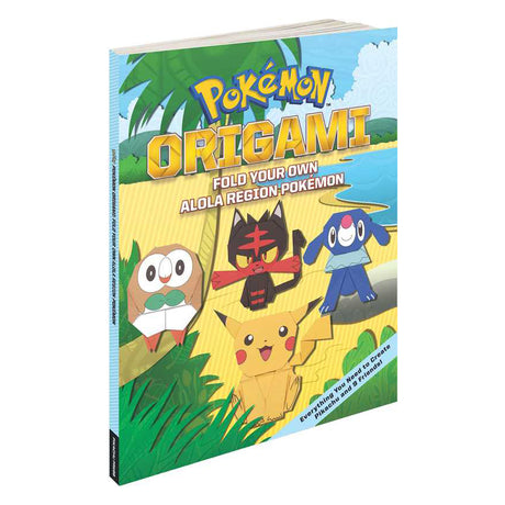 Pokémon Origami: Fold Your Own Alola Region Pokémon By the Pokemon Company International